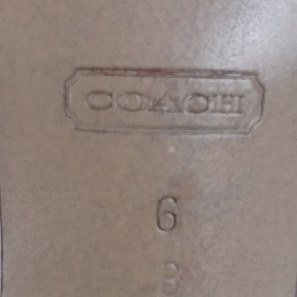 Coach Magdalene‎ White Leather Cross Strap Buckle Slide Sandals Womens 6 Italy - Picture 11 of 12